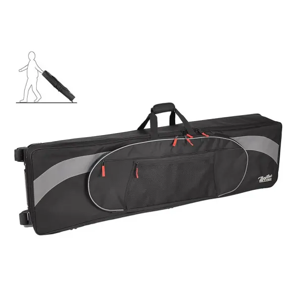 Boston SPT-140 Stage Piano Bag w/Wheels - Image 6