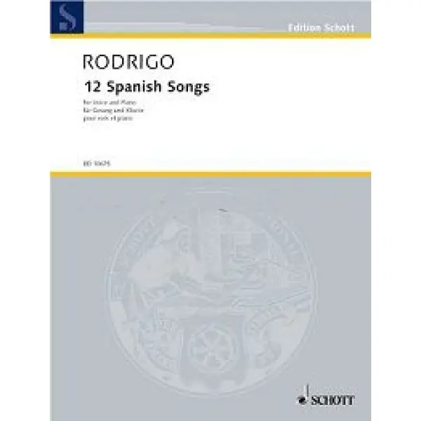 Joaquin Rodrigo: Twelve Spanish Songs - Voice & Piano