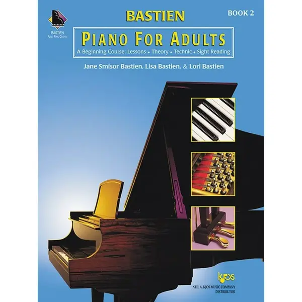Bastien Piano For Adults - Book 2 With Audio