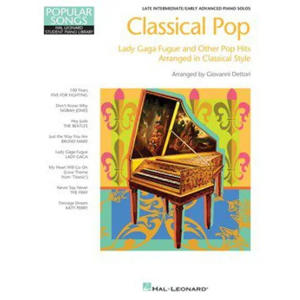 Classical Pop for Late Intermediate / Early Advanced Piano Solo.