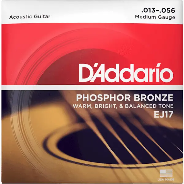 D'addario EJ17 Phosphor Bronze (.13-.56) Acoustic Medium