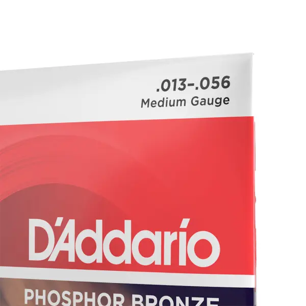 D'addario EJ17 Phosphor Bronze (.13-.56) Acoustic Medium - Image 2
