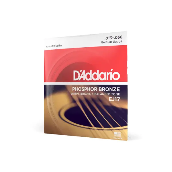 D'addario EJ17 Phosphor Bronze (.13-.56) Acoustic Medium - Image 4