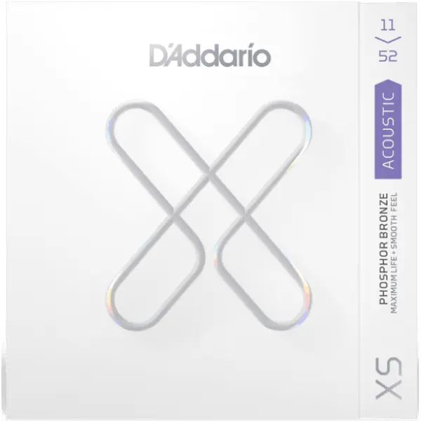 D'addario XS Phosphor Bronze Custom Light (.11-.52) - XSAPB1152