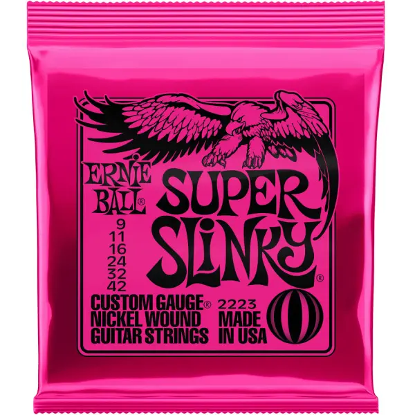 Ernie Super slinky Guitar Strings