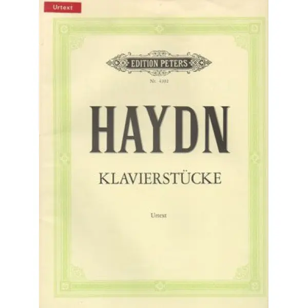 Haydn - Klavierstucke / Piano Pieces.