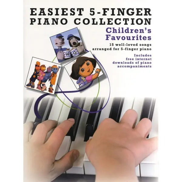 Easiest 5-Finger Piano Collection - Children's Favourites.
