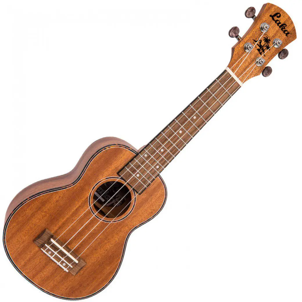 Laka VUS40 Soprano Ukulele - Mahogany - Image 4