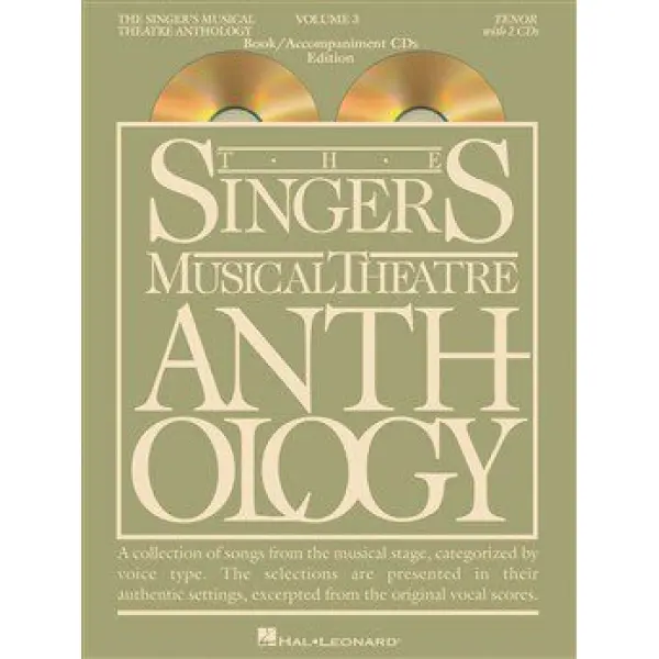 The Singers Musical Theatre Anthology: Tenor Volume 3 - CDs Included