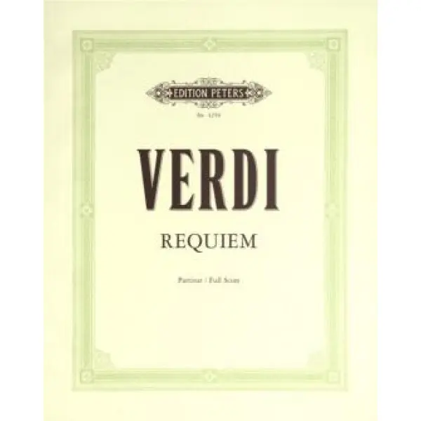 Verdi: Requiem - Full Score