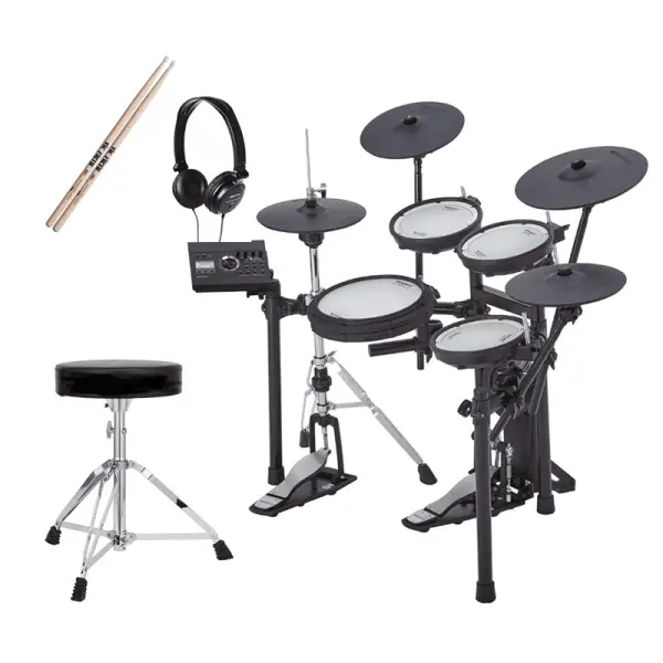 Roland TD-17KVX2 Player Pack w/Stool, BD Pedal, Headphones + Sticks