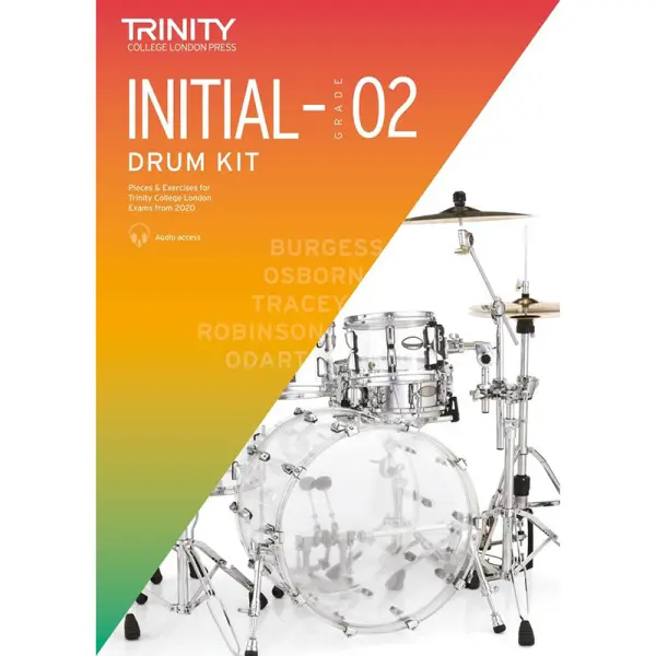 Trinity College London - Drum Kit - From 2020 - Initial-Grade 2
