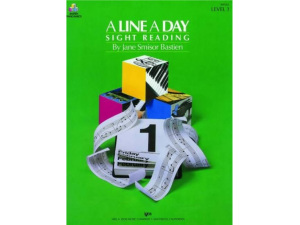 Bastien Piano Basics: Level 3  - A Line A Day Sight Reading