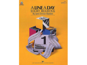 Bastien Piano Basics: Level 4 - A Line A Day Sight Reading