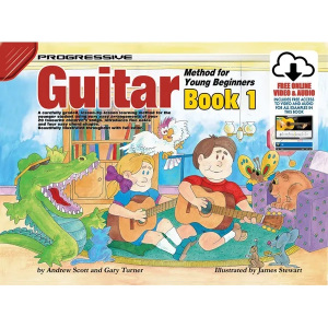 Progressive Guitar Method for Young Beginners - Book One - Andrew Scott & Gary Turner