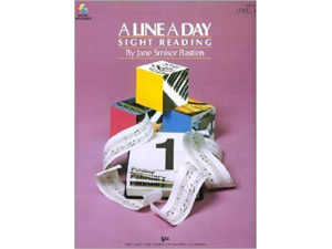 Bastien Piano Basics Level 1 - A Line A Day Sight Reading