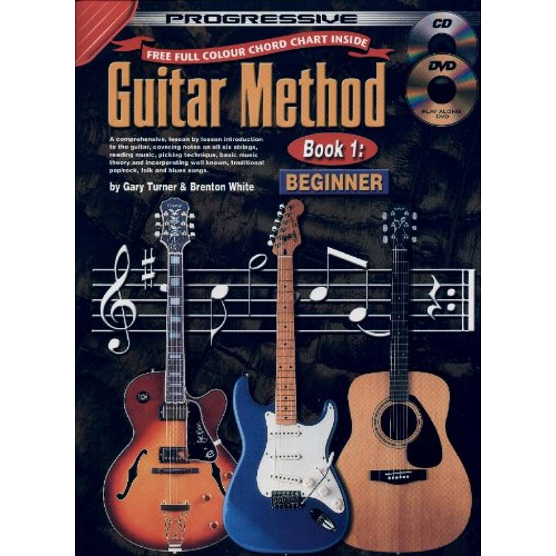 Progressive Guitar Method Book One: Beginner - Gary Turner & Brenton ...