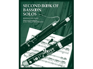 Second Book Of Bassoon Solos