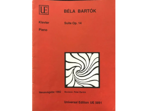 Bela Bartok: Suite Op.14 - Piano