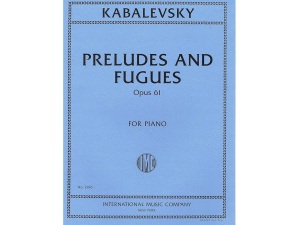 Kabalevsky - 6 Preludes and Fugues for Piano Op. 61