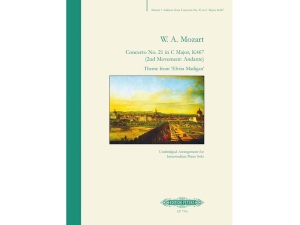 Mozart - Concerto No. 21 in C major, K467 (2nd movement: Andante/Elvira Madigan) for Piano.