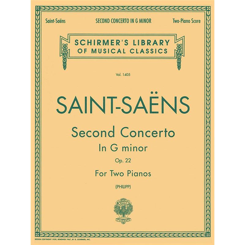 Camille Saint-Saens - Piano Concerto No.2 (2nd Concerto) - G minor Op.22