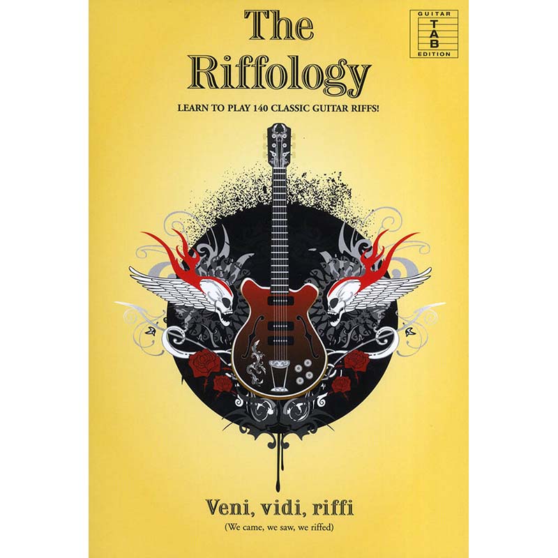 The Riffology - Learn to Play 140 Classic Guitar Riffs - TAB - promusica.ie