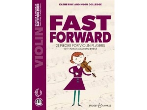 Fast Forward - 21 Pieces for Violin w/Audio - Katherine & Hugh Colledge