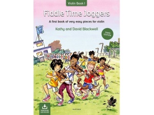 Fiddle Time Joggers - A First Book of Easy Pieces for Violin - Audio Included - Kathy & David Blackwell