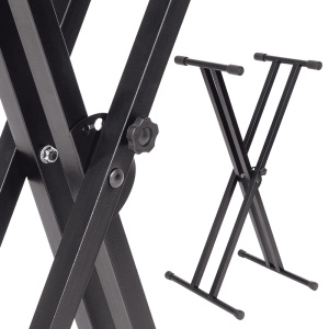 Kinsman KS129 Double Braced Keyboard Stand