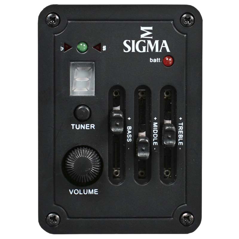 Sigma LM-SGE - Electro Acoustic - Satin Sunburst - Image 7
