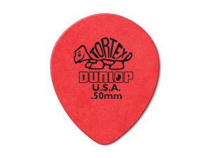 Dunlop Tortex Teardrop .50mm Pick - Set of 6