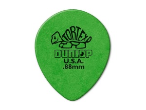 Dunlop Tortex Teardrop .88mm Pick Set of 6