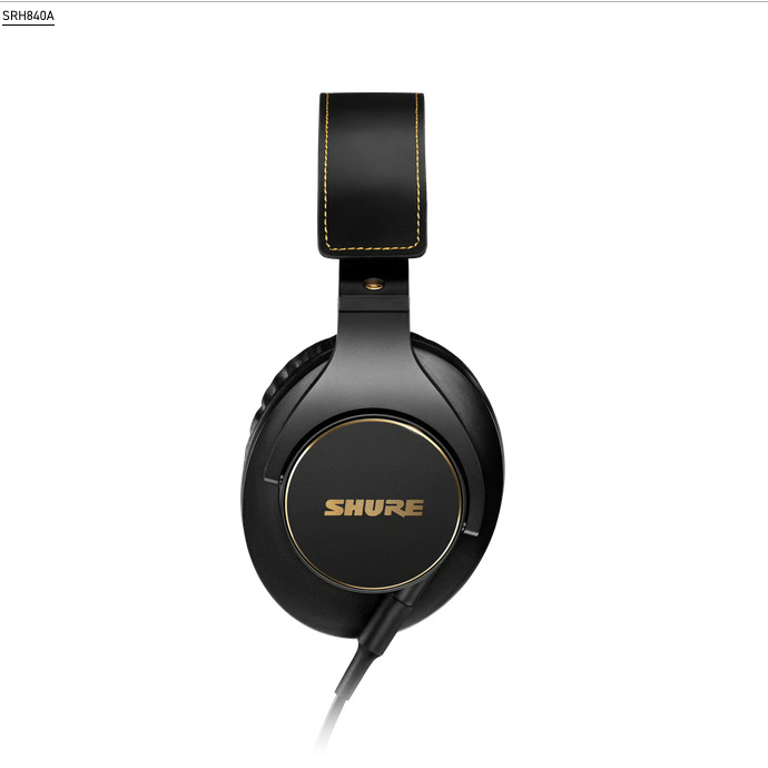 Shure SRH840A Professional Monitoring Headphones - Image 4