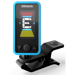 D'addario Eclipse Chromatic Headstock Tuner - Blue
