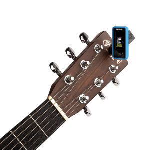 D'addario Eclipse Chromatic Headstock Tuner - Blue