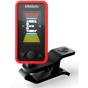 D'addario Eclipse Chromatic Headstock Tuner - Red