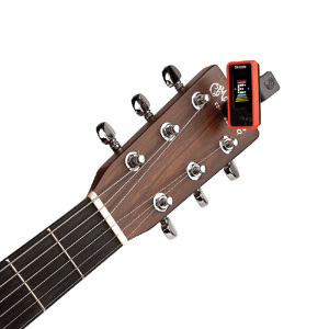 D'addario Eclipse Chromatic Headstock Tuner - Red