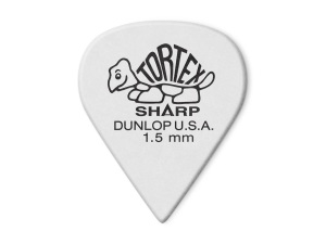 Dunlop 1.5mm Tortex Sharp Pick - Set Of 6