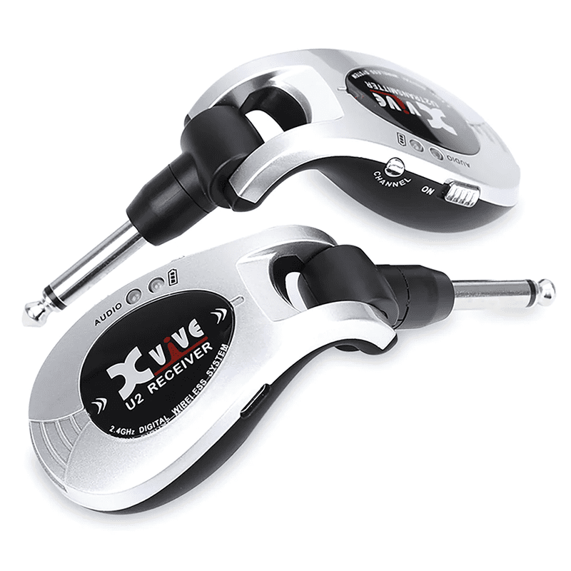 Xvive U2 Wireless Guitar System - Silver - Image 4