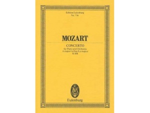 Mozart Concerto No. 23 in A Major - Study Score K. 488