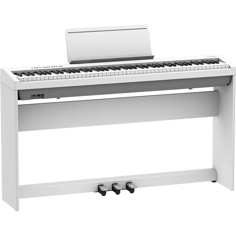 Roland FP-30X WH Digital/Stage Piano w/Stand and Pedal Unit