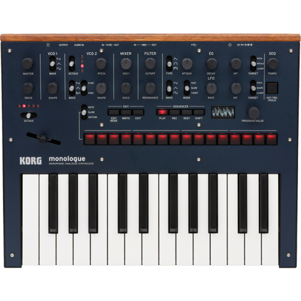 KORG Monologue Blue - Monophonic Analogue Synthesizer