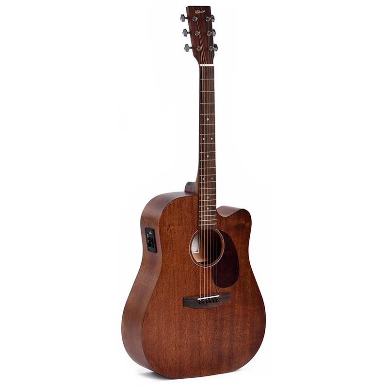 Ditson DC-15E - Electro Acoustic Guitar - Mahogany