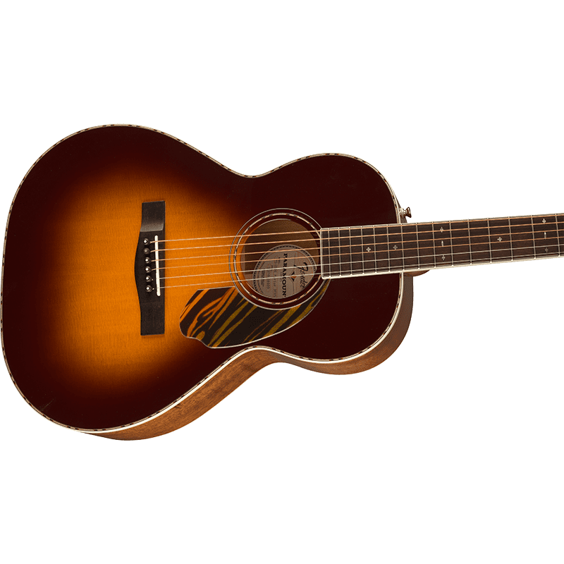 Fender Paramount PS-220E Parlour - 3 Tone Vintage Sunburst