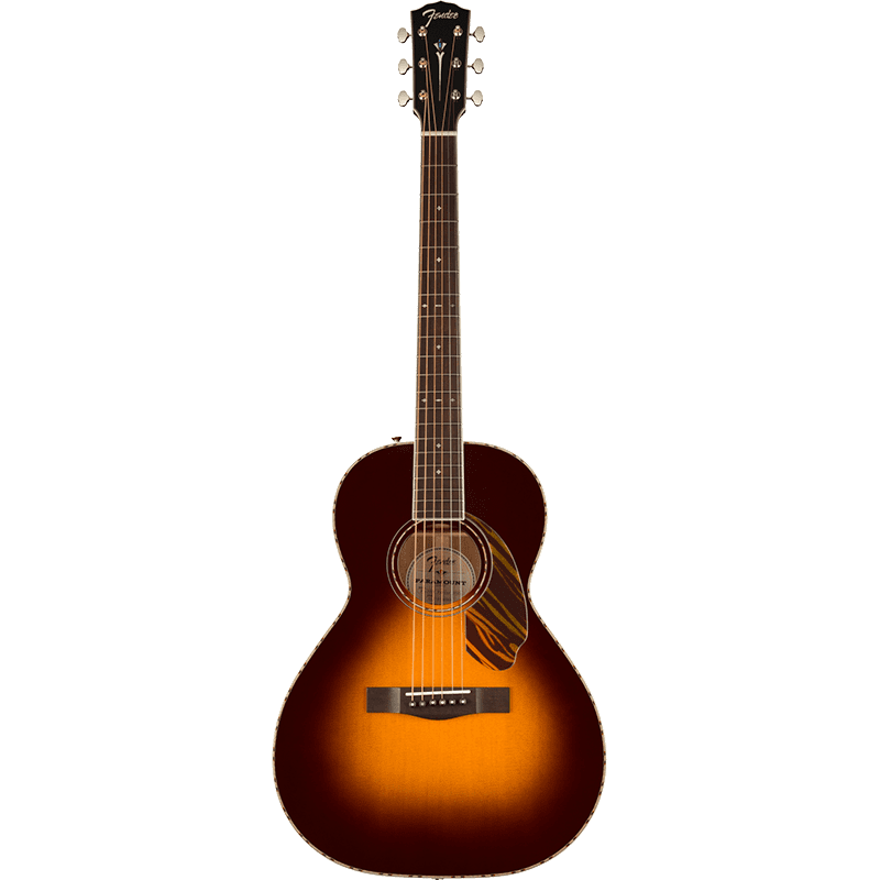 Fender Paramount PS-220E Parlour - 3 Tone Vintage Sunburst