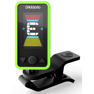 D'addario Eclipse Chromatic Headstock Tuner - Green