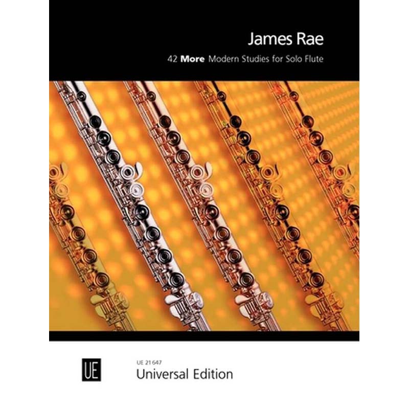 42 More Modern Studies for Solo Flute - James Rae