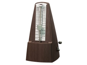Montford Pyramid Metronome - Satin Wood Finish