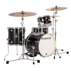 Ludwig Breakbeats By Questlove Drum Kit - Black Sparkle